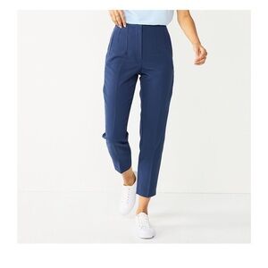 Nine West Women's Navy Cropped Pants